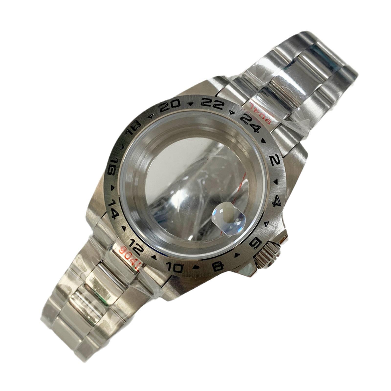 

EXP39MM Stainless Steel Submariner Case with Sapphire Cyclops, Fits NH35/36 Movement. Case Diameter 39mm
