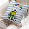 K-keroppi Cushion Cover Car Throw Pillow Case For Sofa Car Christmas Gift 40x40cm 45x45cm