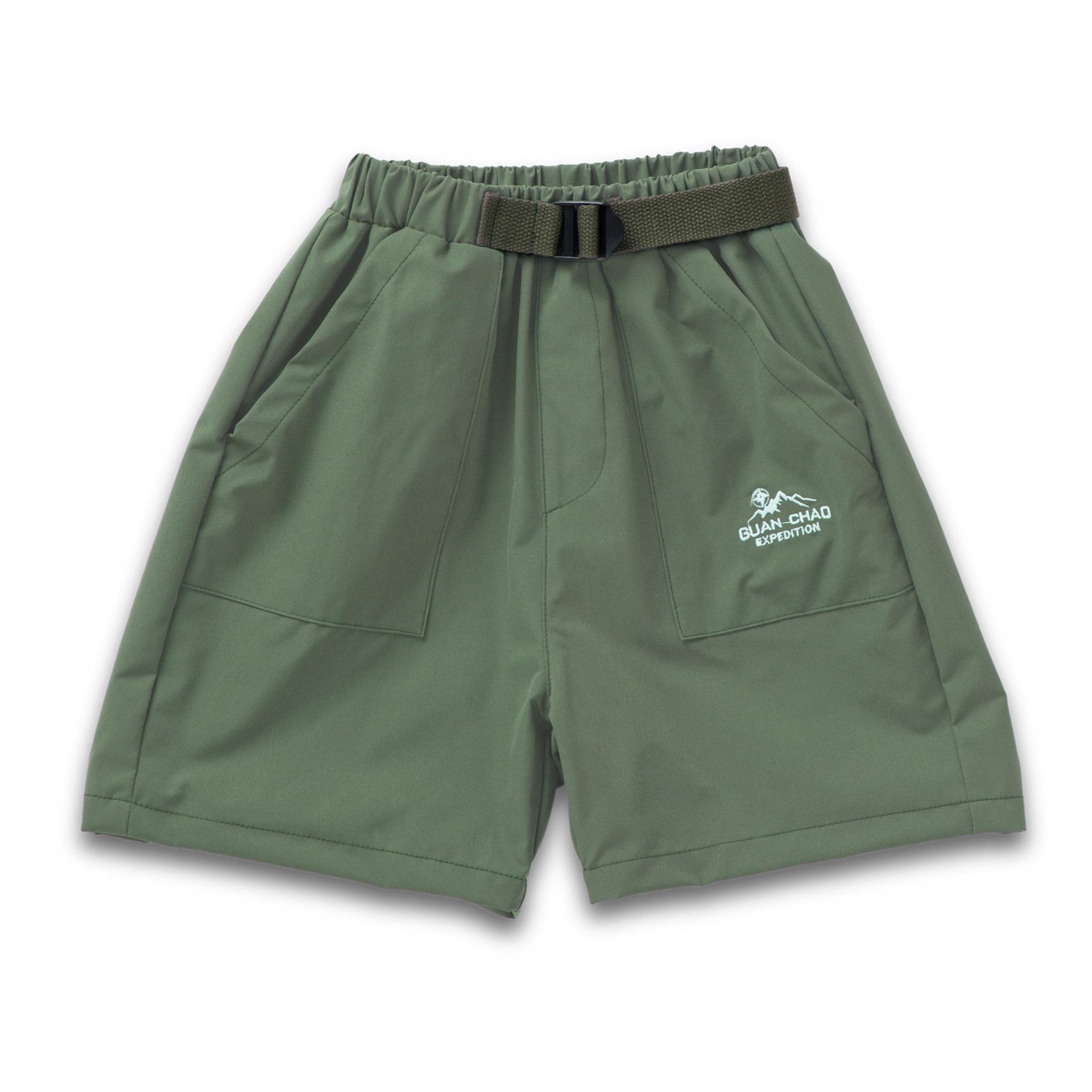 

2025 Модные быстросохнущие детские летние шорты Mountain Kids - повседневная одежда для мальчиков среднего и большого размера 110 cm