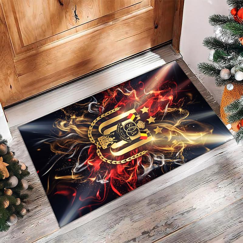 Anderlecht FC Voetbal Patroon Zacht Vloerkleed Antislip Binnen Vloerkleed Sport Decoratie Mat voor Slaapkamer