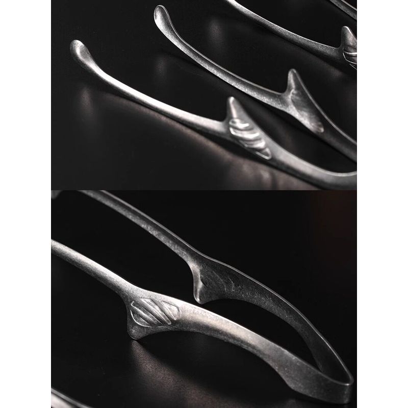 Retro Barbecue Tongs 304 Stainless Steel Tongs Food Tongs Steak Tongs Barbecue Tongs Korean Barbecue Utensils