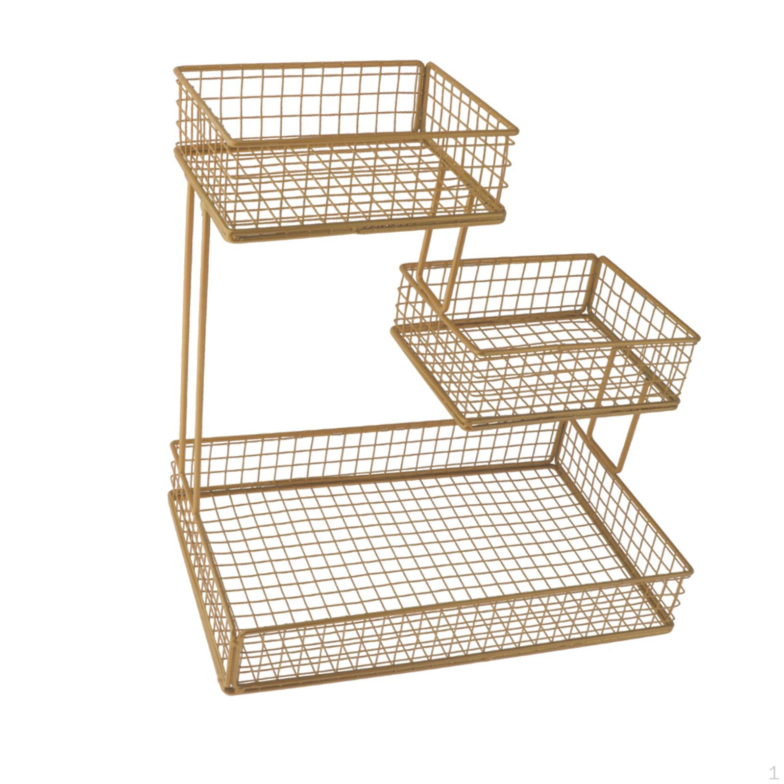 

Корзина для фруктов на столешницу, кухонная стойка, центральный элемент стола, подставка для фруктов, держатель золотой