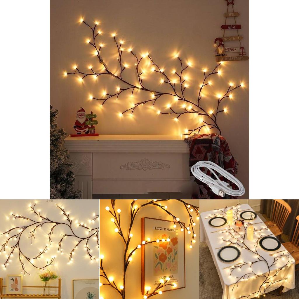 Led String Light Pvc Material Indoor Decor For Bedroom And Living Room Ambiance