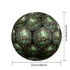 Sloth Tropical Forest Round Football Size 5 Adult Ball Suitable for Training Matches and Outdoor Team.