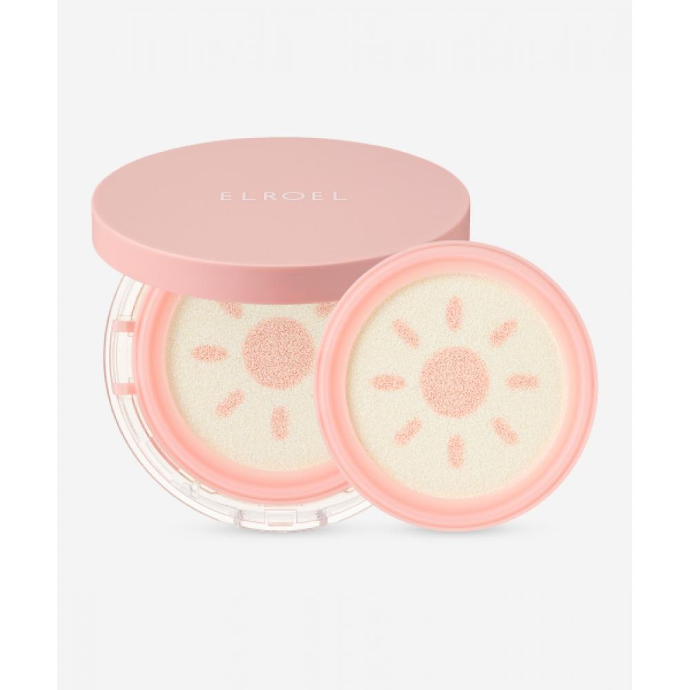 Elroel [refill Special Composition] Pink Tone Up Sun Cushion 25g Original Item+refill NONE