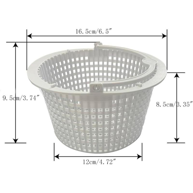 Swimming Pool Skimmer Filter Basket Debris Leaves Collector Pool Skimmer Basket Light Weight Pool Maintenance Equipment