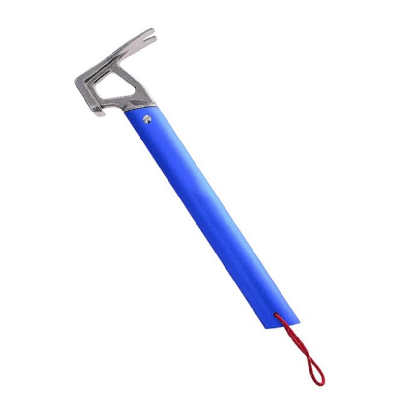 Multifunctional Stainless Steel Stakes Nail Puller with High Quality Aluminum Alloy Handle Protect Yourself In the Wild