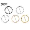 Clothing Styling Tool Shirt Ties Clips for Women, Multifunctional Scarf Ring And Slides, T-Shirt Waist Tightener Cincher Knot Clip Rings Large