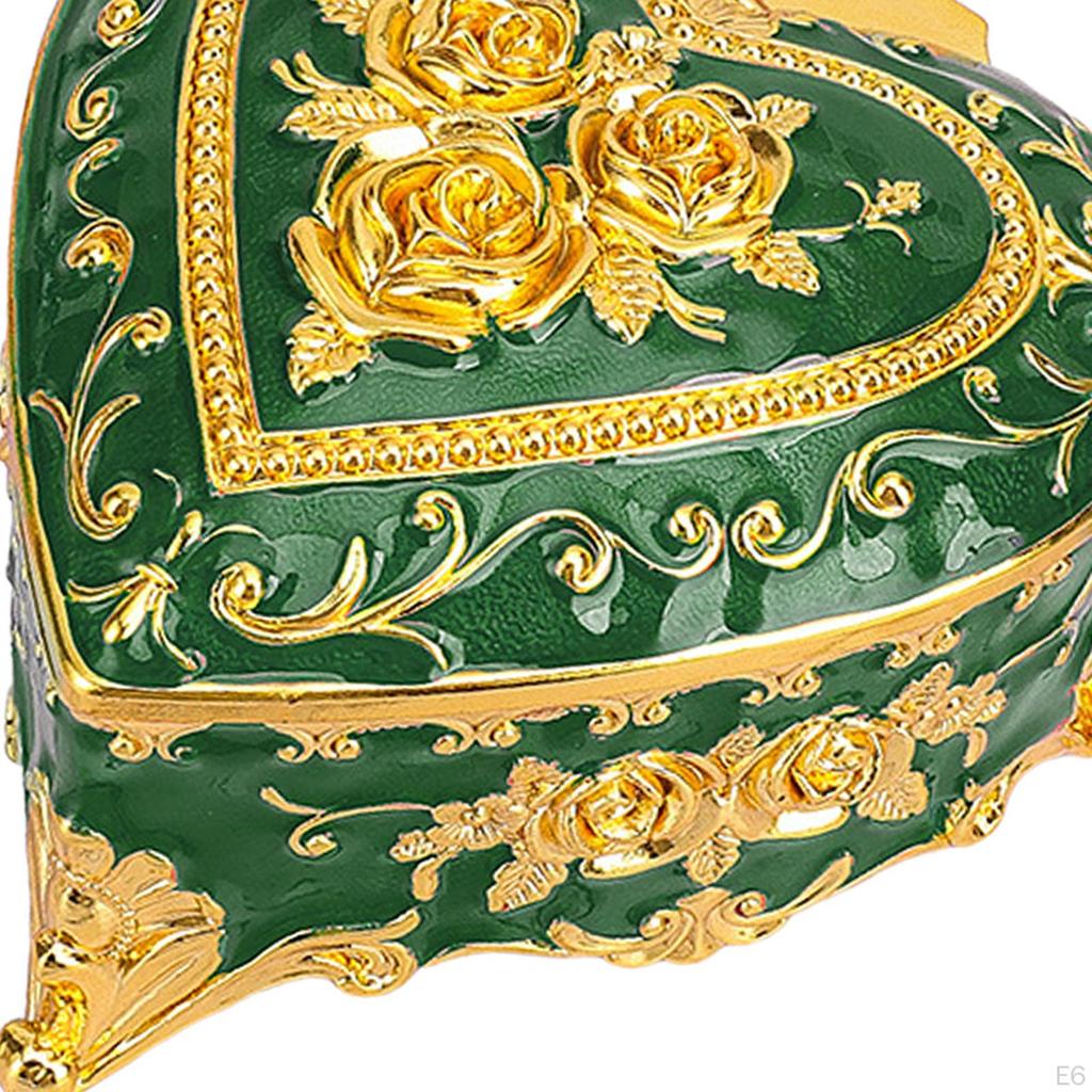 Elegant Heart -shaped Jewelry Collar Organizer Unique Crafts of Ships for Rooms