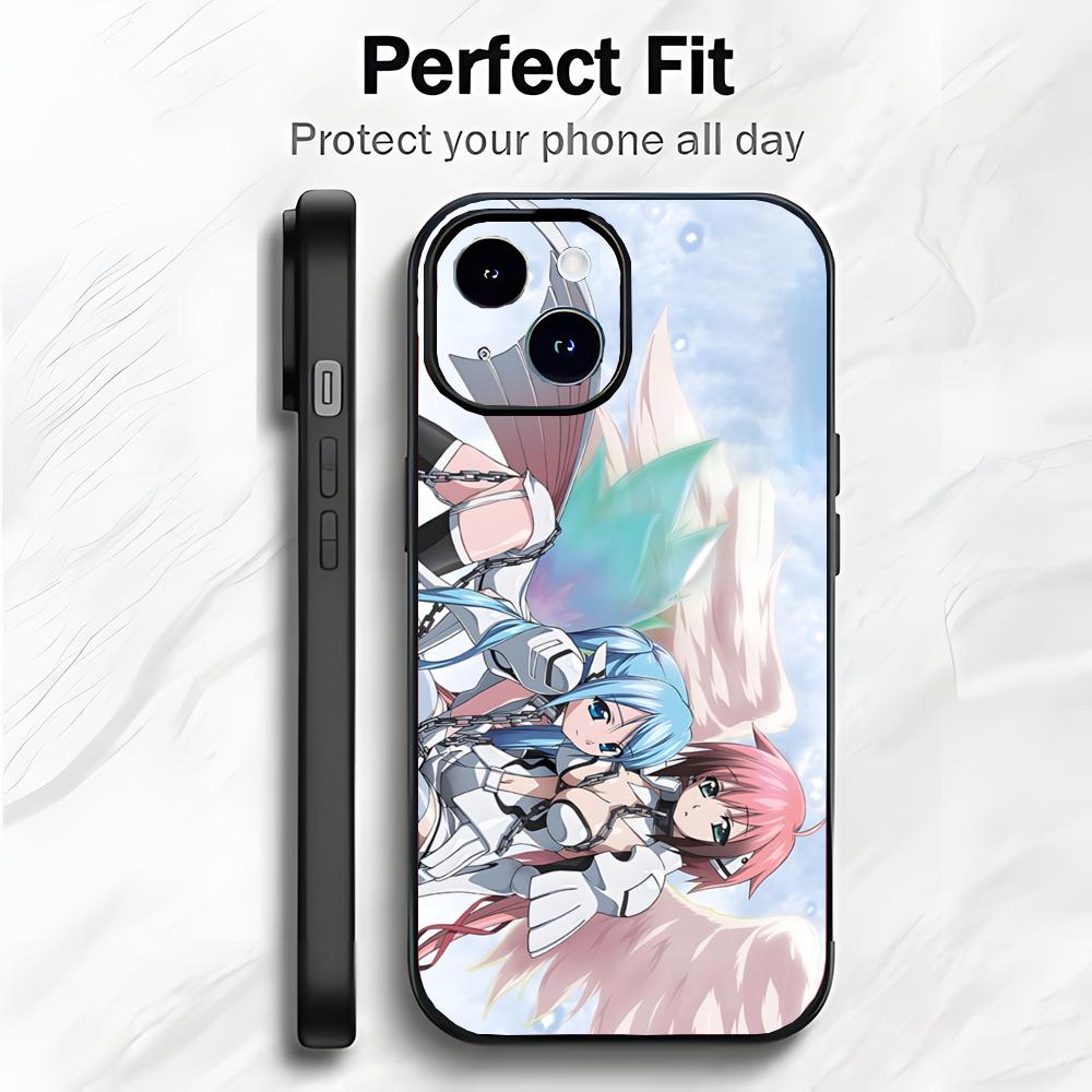 Fun Japanese Anime H-Heavens Lost Property Phone Case Phone Case Soft Packaging Lightweight For iPhone17 16 15 14 13 ProMax