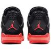 Air Jordan 4 Retro GS Black Infrared Kids Sneakers Infrared-23-Bright-Mango-Barely-Volt-White II1271-001