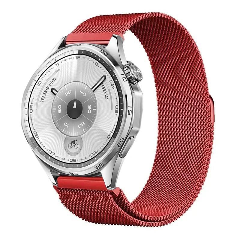 22mm 20mm Mailänder Armband für Huawei Watch GT6 5 Pro/GT6 5 4 3 46mm Magnetisches Armband für Huawei Watch 4 Pro/GT3 Pro 46 42mm Band