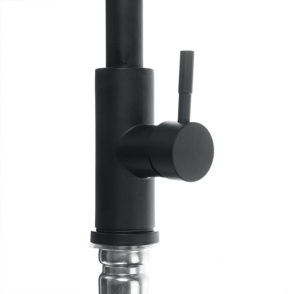 Pull Out Kitchen Faucets Handle 2 Water Mode Kitchen Tap Hole Handle 360 Degree Rotatory Water Mixer Tap Silver /Black New