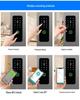 Home Electronic Induction Sliding Door Lock - Invisible Anti-theft, Wireless Card Swipe, Electric Control, Integrated Access Control Lock.
