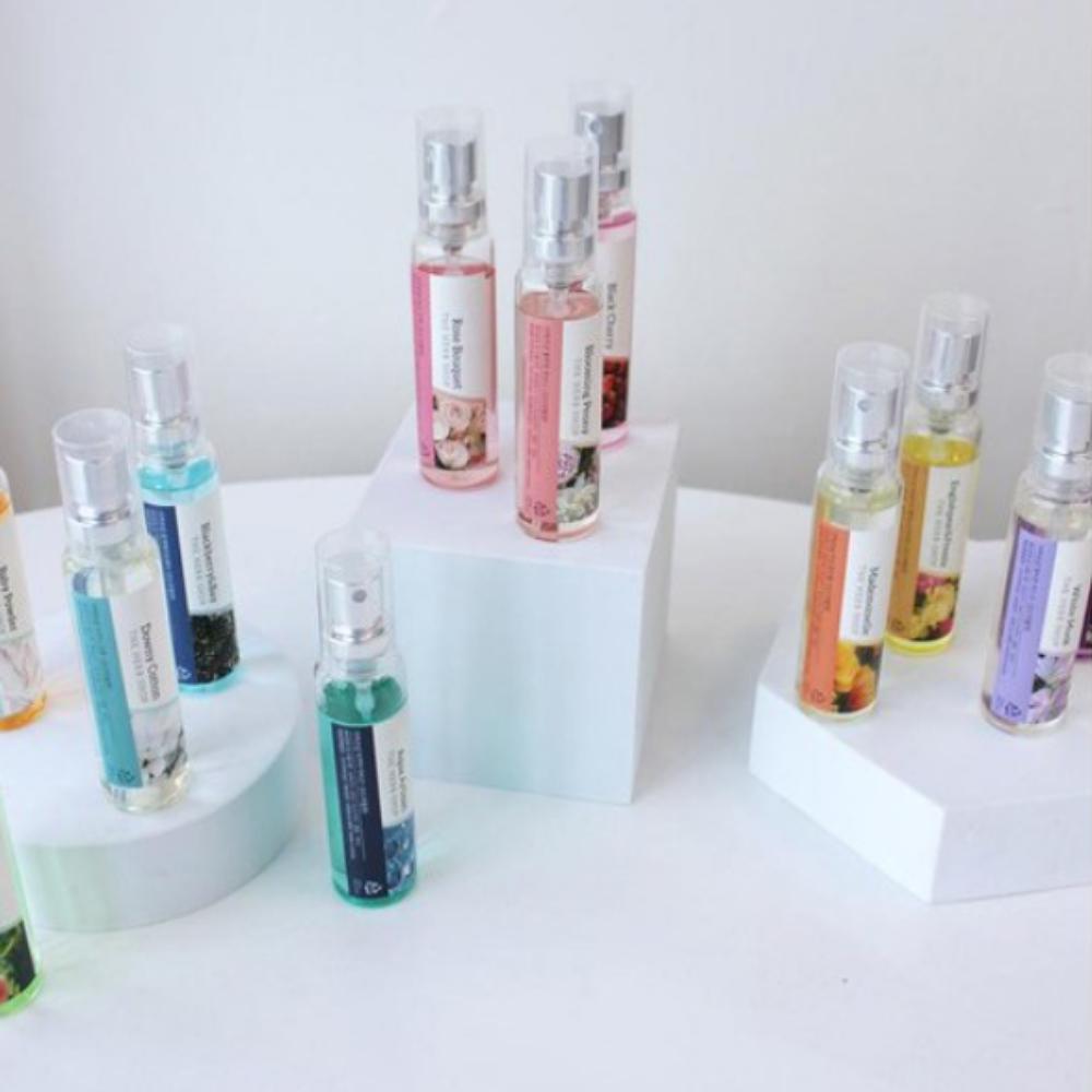 Mini Perfume : Black Cherry Eau de Toilette of The Herb Shop 4 x 18ml