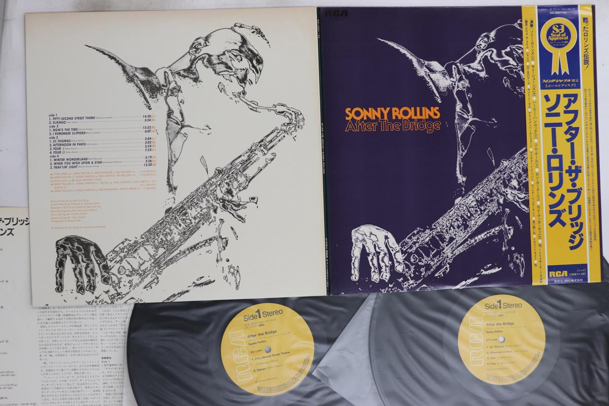 

LP Record SONNY ROLLINS - After The Bridge RJL255152 RCA 1982 Japan Obi Jazz Used