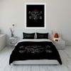 Skull with crossed bones. Bedding sets Duvet cover sets Duvet covers Pillowcases(1 * Duvet Cover 2 * Pillowcases without duvet insert)