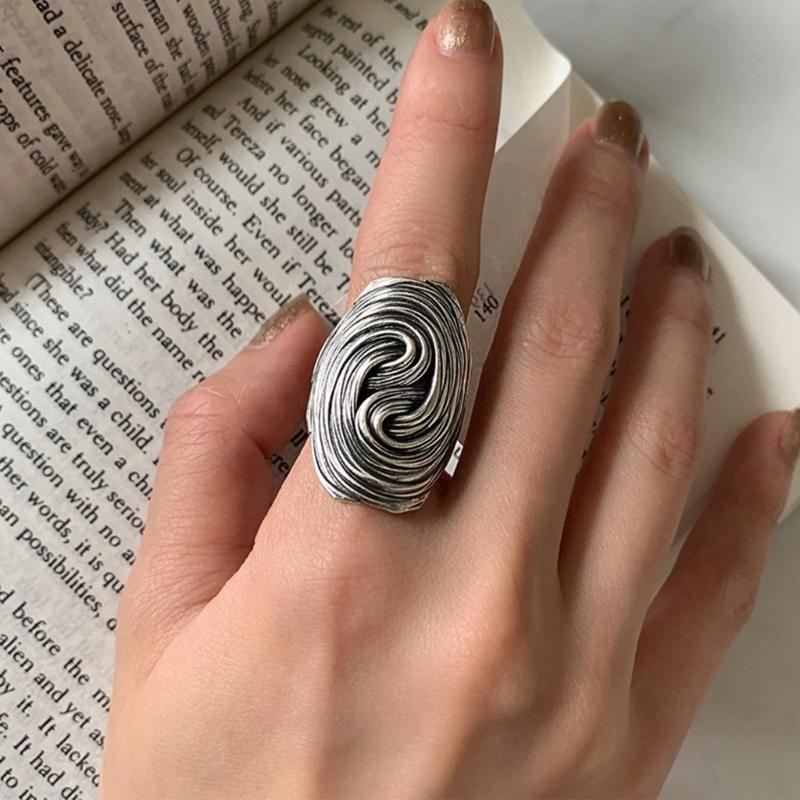 Two Hands Than Heart Rings Punk Gothic Hip Hop Band Jewelry Charm Gift Statement Promise Anniversary Ring for Women Men
