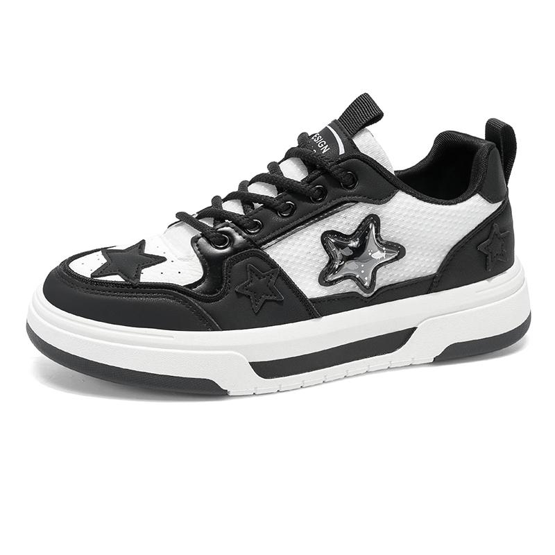 Men's Shoes Summer Trendy Breathable Anti Slip Small Star Sports Flat Shoes Student Youth Spring Versatile Casual Trendy Shoes