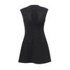 Spring Women's Fashion Sexy Street Shoot Mini Slim-fit Waist Cover Shoulder Dress