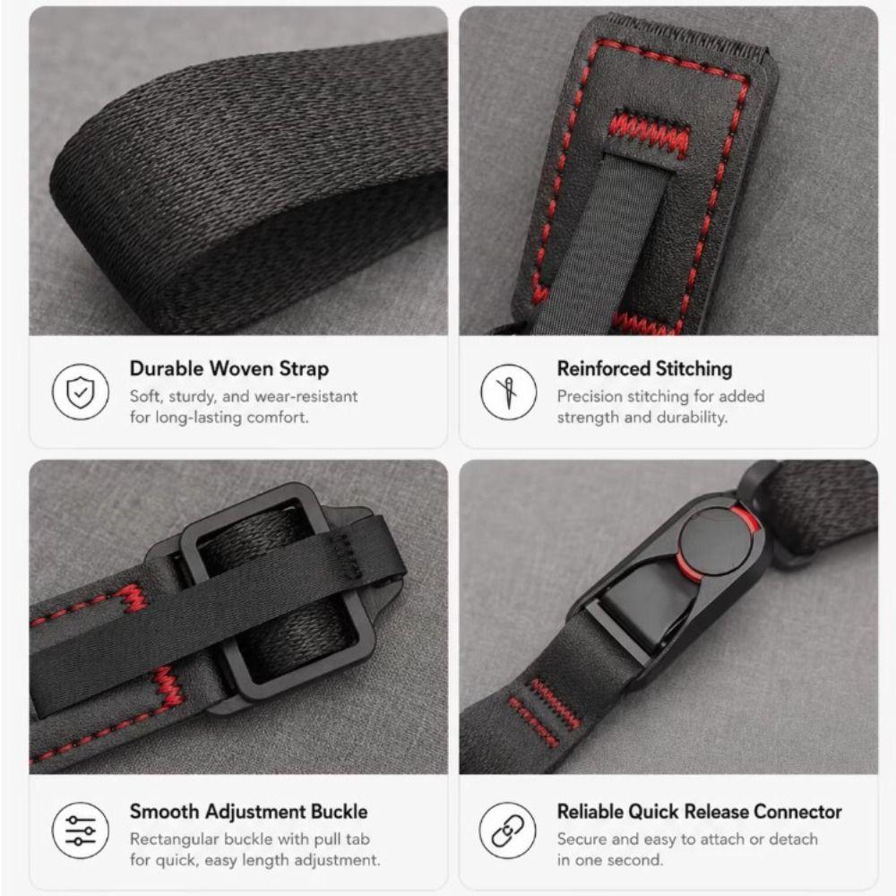 Quick Release Neck Strap Adjustable Crossbody Sling Belt Camera Shoulder Strap for DSLR Camera