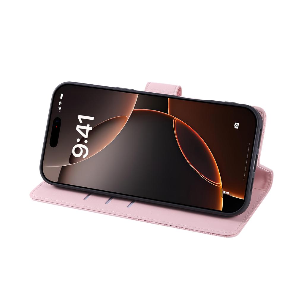 Luxuriöse Rosenblumen-Brieftasche für Redmi Note11S 12 13 14 Redmi 14CXiaomi POCO C65 C75 POCO X5 PRO iPhone 13 iPhone13pro 14 plus 15pro max 16 16E