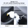 YZ För Tesla Model 3 Highland Model Y 2019-2025 Bakdörr Nödrep Förlängd Manuell Dörröppning Nödsäkerhet