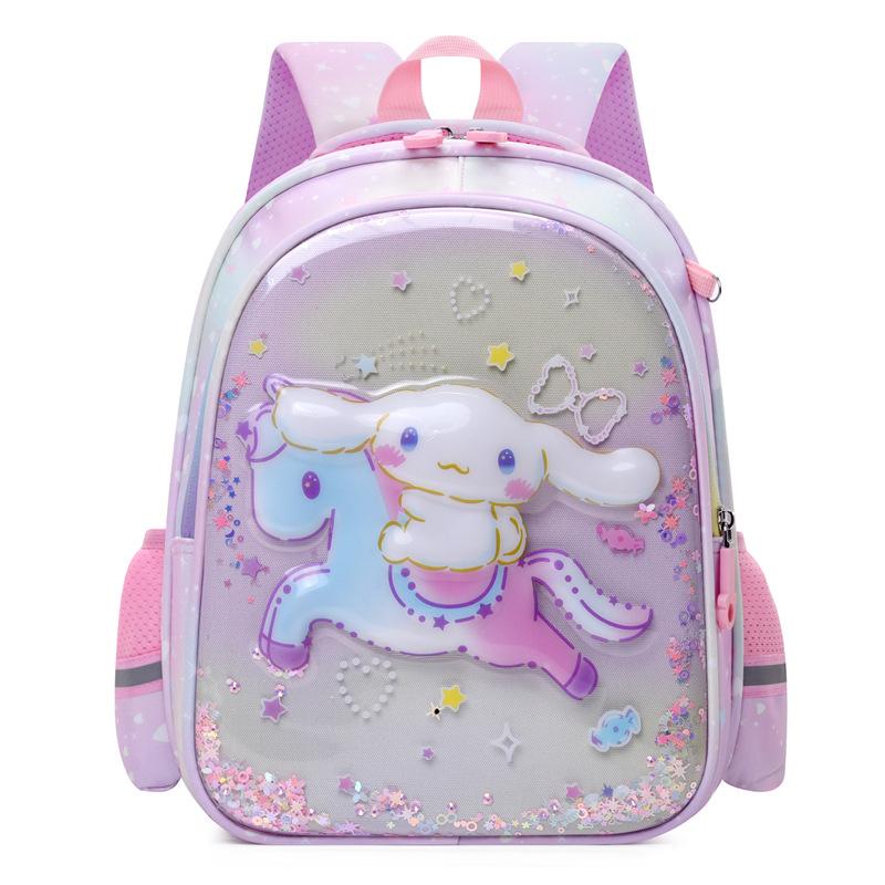 Backpack Children's Schoolbag Cartoon Backpack Kindergarten Backpack Quicksand Cute Girl Back