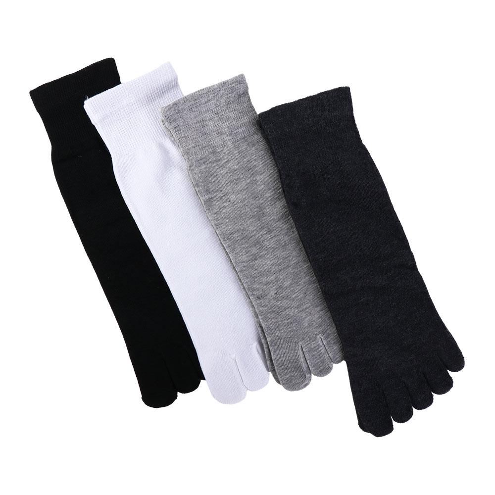 Color No Show Socks Sweat Absorption Toe Socks Men'S Split Toe Sock Five Fingers Socks Ankle Socks