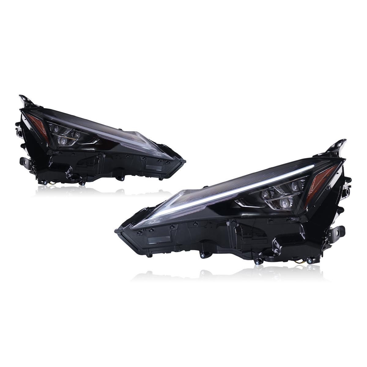 

Lexus UX 19-25 Headlight Assembly: Three-Eye LED DRL & Turn Signals