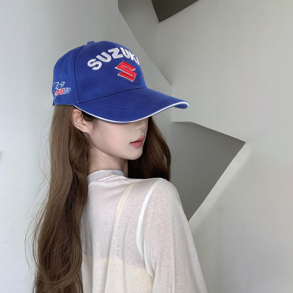 Car Logo Baseball Cap Spring Summer Sport Cap Solid Hip Hop Hat For Suzuki Swift Sport Vitara Jimny SX4 Alto Splash Wagon Baleno