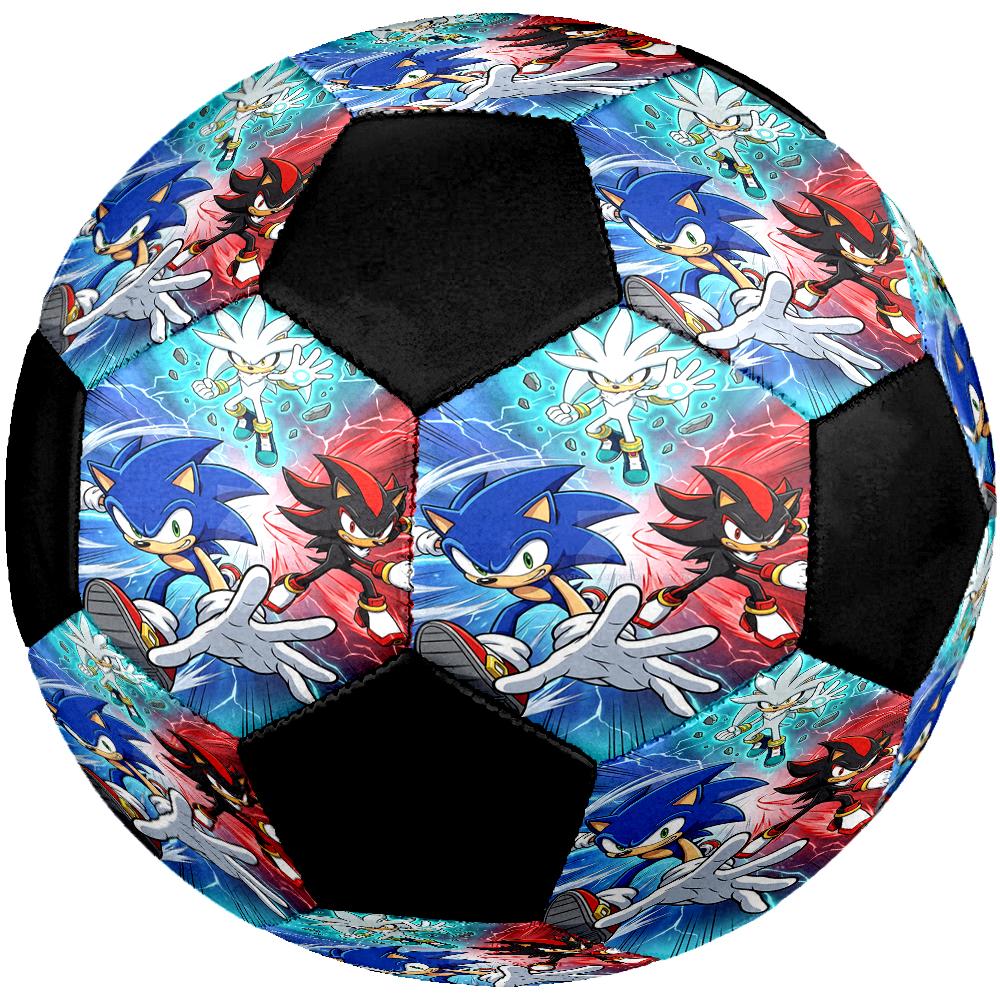 Sonic Theme Size 5 Soccer Ball, Suitable for Both Indoor and Outdoor Matches, a Gift Suitable for Everyone.