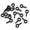 200pcs/100pcs Small Eyes Pins Nail Screw Tiny Mini Sheep Eyepins Hooks Clasp Eyelets for Charms Pendant Jewelry Making DIY