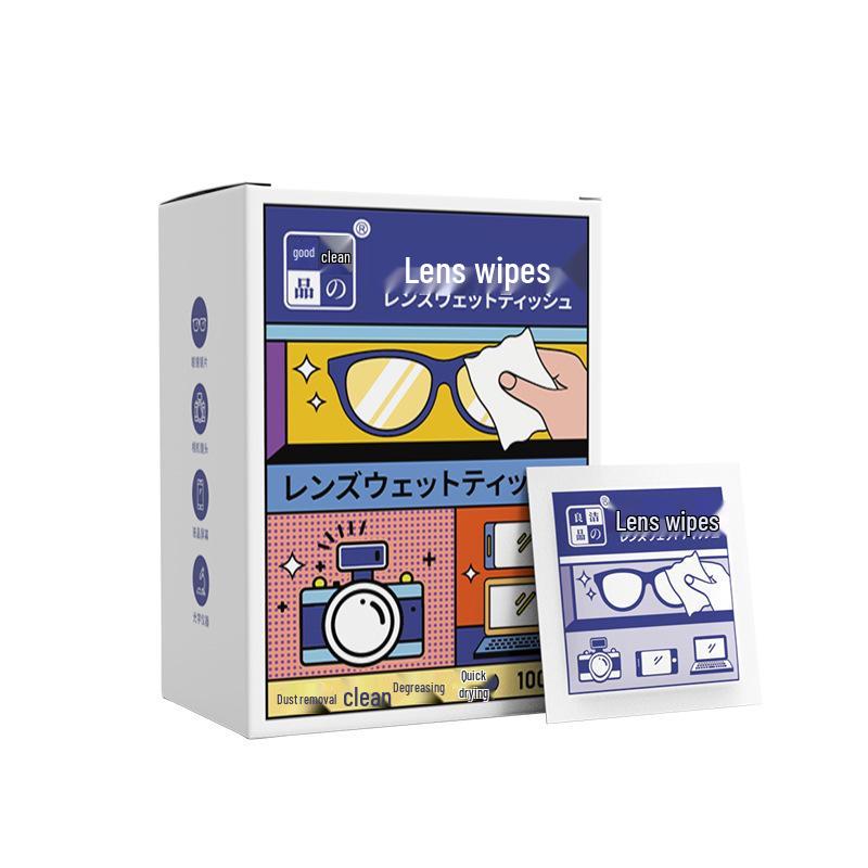 

Disposable Lens and Screen Cleaning Wipes