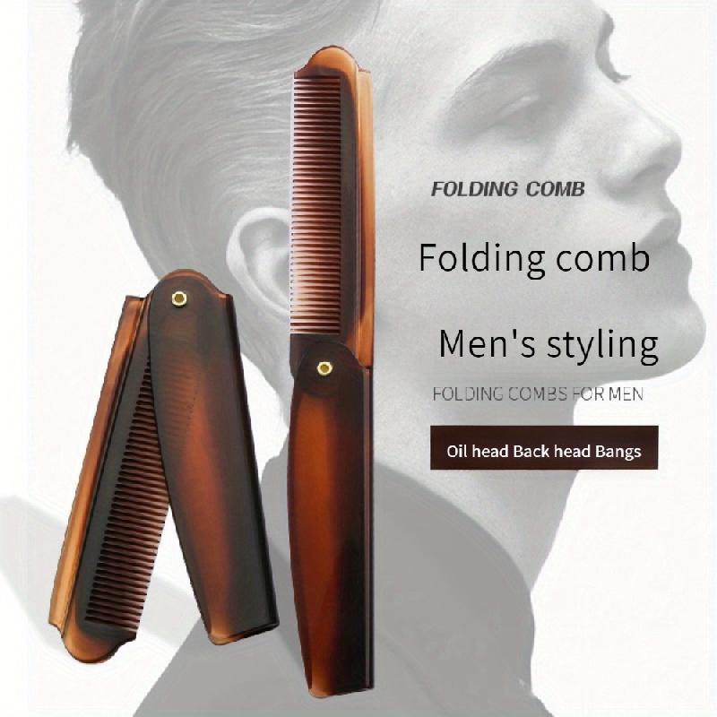 1pc Portable Hair Comb Folding Beard Comb Pocket Size Beard Styling Comb Travel Comb, Compact and Elegant, Suitable for Daily Carry