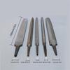 5pcs 6 Inch Industrial Steel Files Set Flat/Round/Half Round/Triangle/Square for Metalworking Woodworking Steel Rasp File Flat