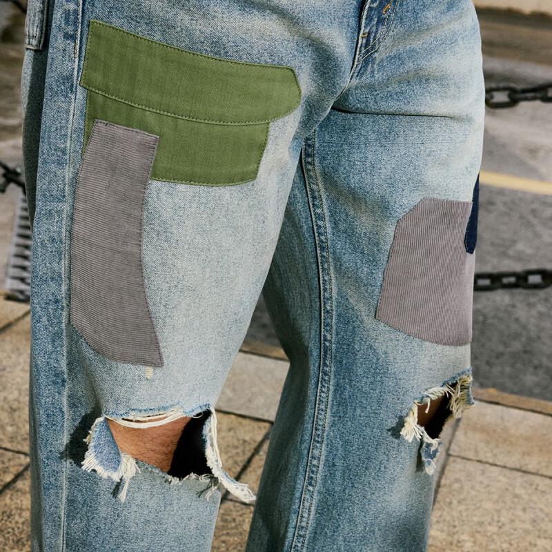 Levi's® SilverTab™ Men's Ripped Loose Straight Jeans