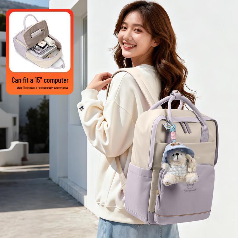 

POLO Women s Large Capacity 14/15-inch Laptop Backpack