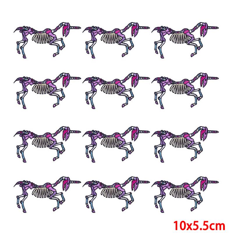 10 pezzi/lotto toppa da ricamo all'ingrosso termoadesiva sulle toppe per abbigliamento toppe su vestiti giacche decorazioni applique forniture per cucire