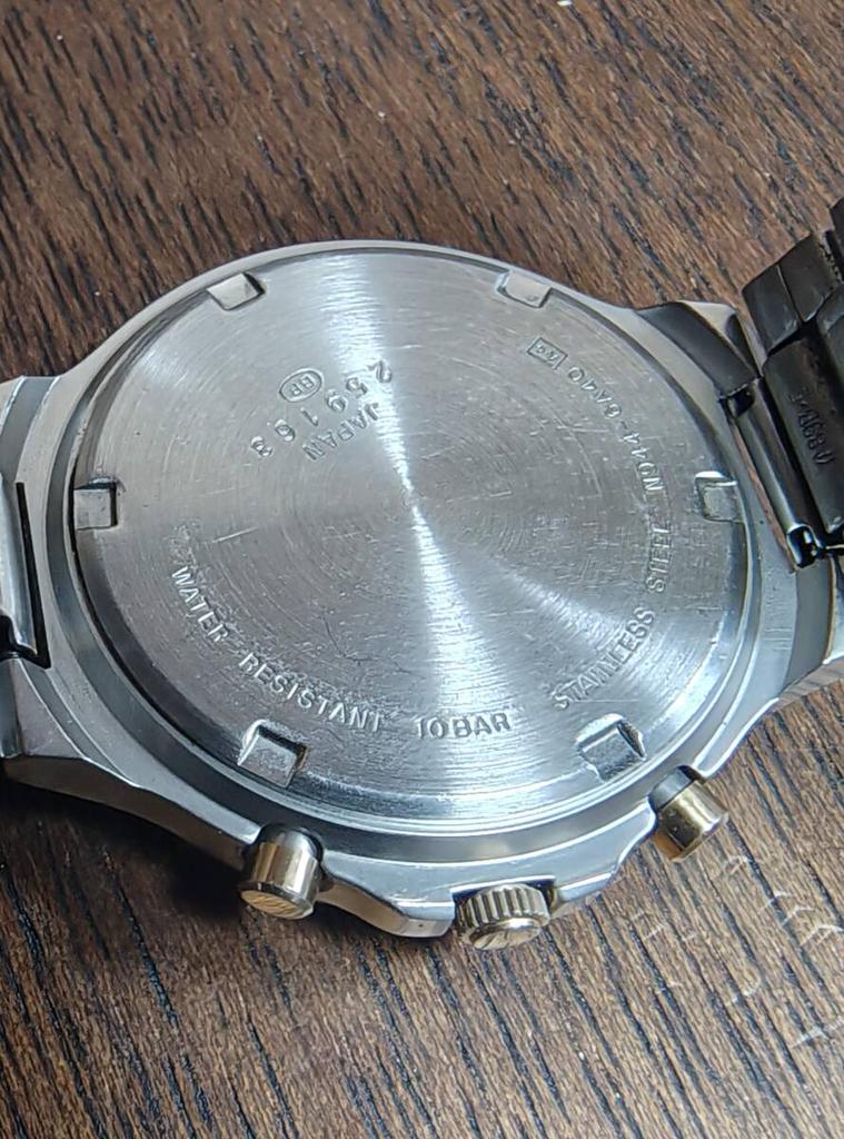 SEIKO ALBA CARIB Alarm Chronograph Watch Men's