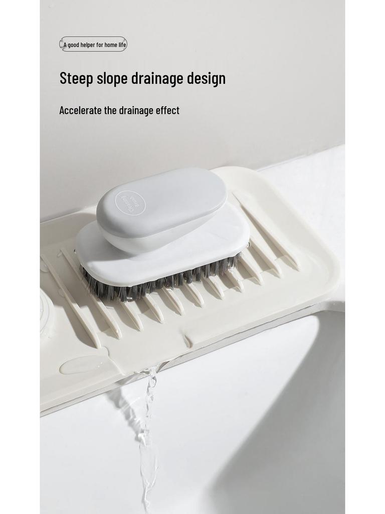 Silikon-Spritzschutzmatte für Wasserhähne - Wasserdichte, Verdickte Abtropfmatte für Küche & Bad