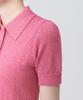 MUSINSA STANDARD WOMAN Women'S Boucle Knitted Polo Shirt [Pink]