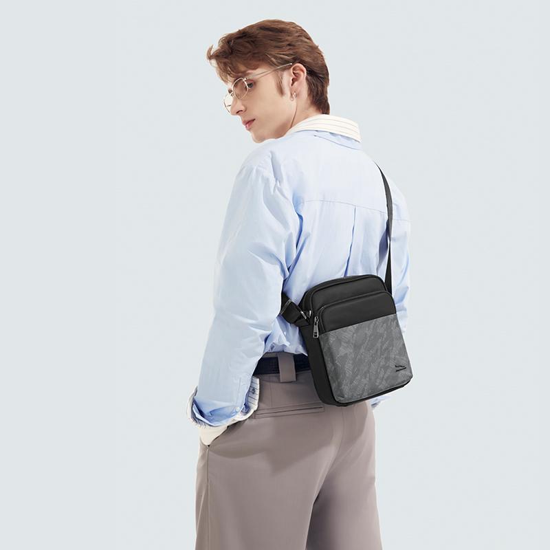 New JAGUAR Fabric Shoulder Bag Regular Men's Black JX1T1220371101