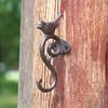 Vintage Wall Hook for Entryway Keys Coats Hats and Towels