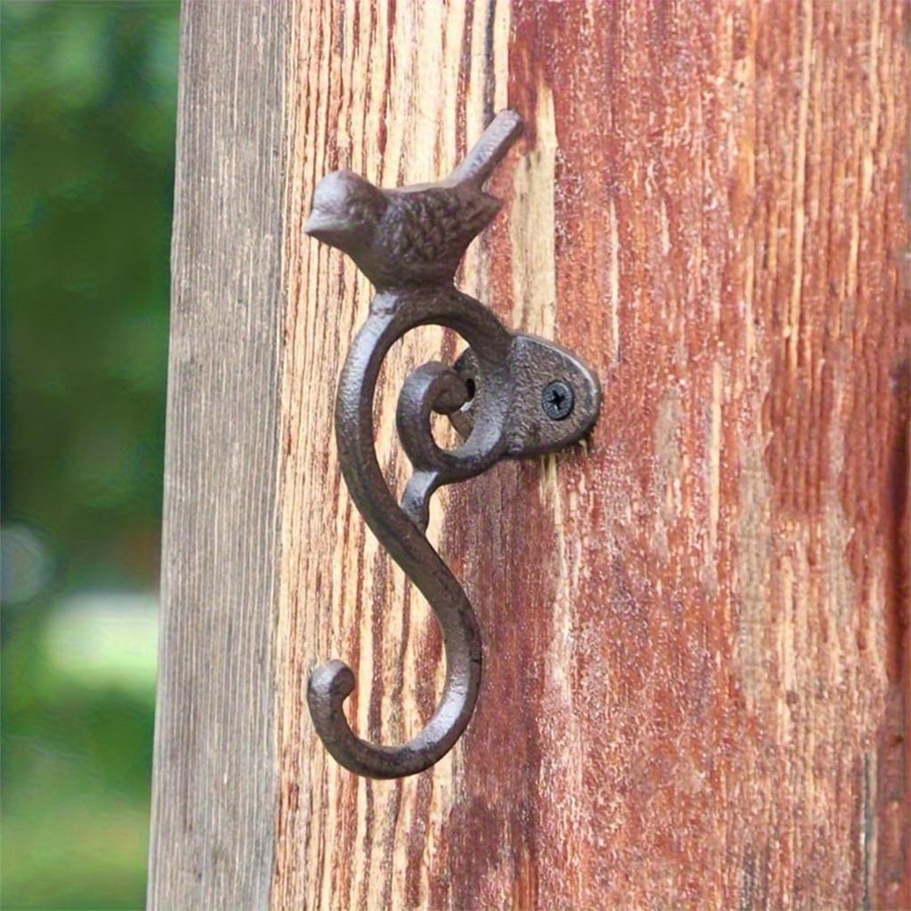 Vintage Wall Hook for Entryway Keys Coats Hats and Towels