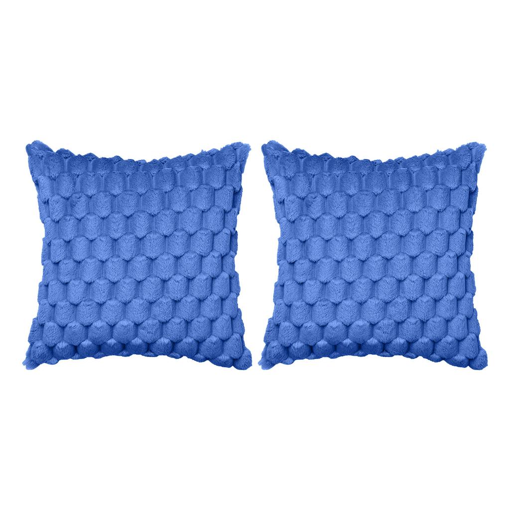 3D Soft Plushes Faux Furs Throw Pillow Cover, Comfortable Pineapple Grid Turtles Pattern Velvets Cushions Sleeve for Ages