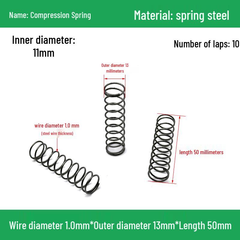 Heavy Duty Y-Type Compression Spring Shock Absorber, 1.0mm Wire Diameter, Outer Diameter 5-20mm.