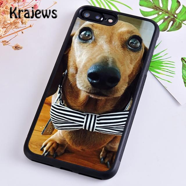 Cute Teckel Dackel Dachshund Dog Phone Case Cover For iPhone 17 Air 16 15 14 Plus 12 13 Pro Max Fundas