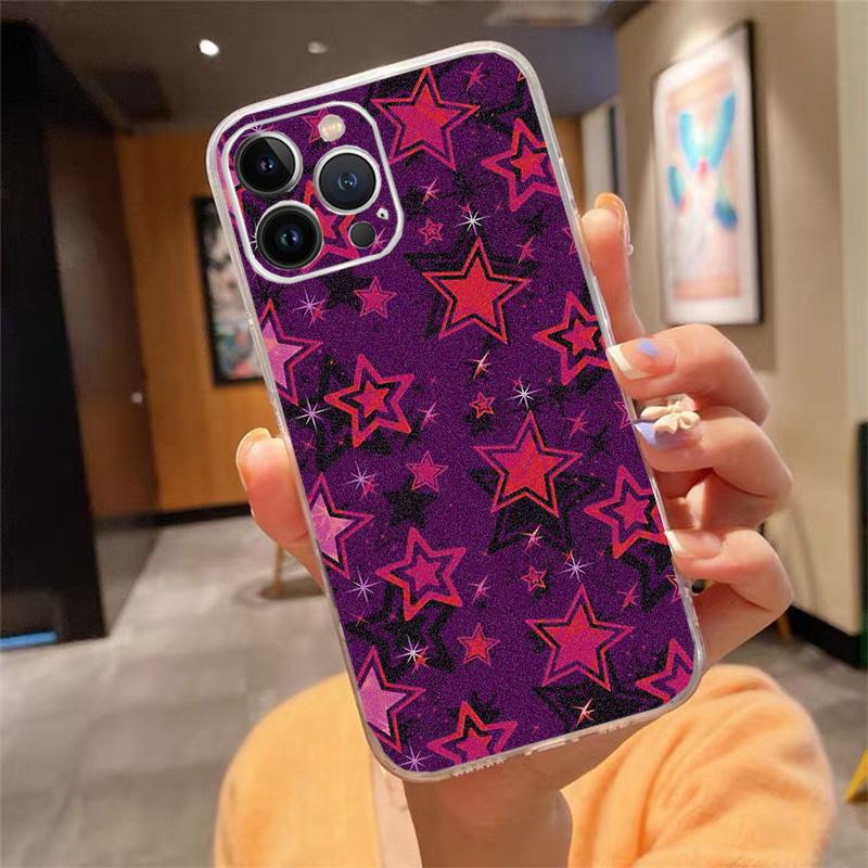 Phone Case Carcasa Funda For iPhone 17 Pro Max Air 16 15 14 13 Pro Max 15 16 Pro 15Plus 16E Star Art Case