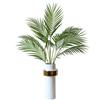 Artificial Plants Indoor Outdoor Fake Leaf Foliage Bush For Home Garden And Wedding Decor
